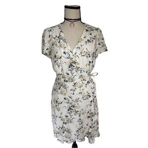 Abercrombie & Fitch Floral Wrap Mini Dress | Size L